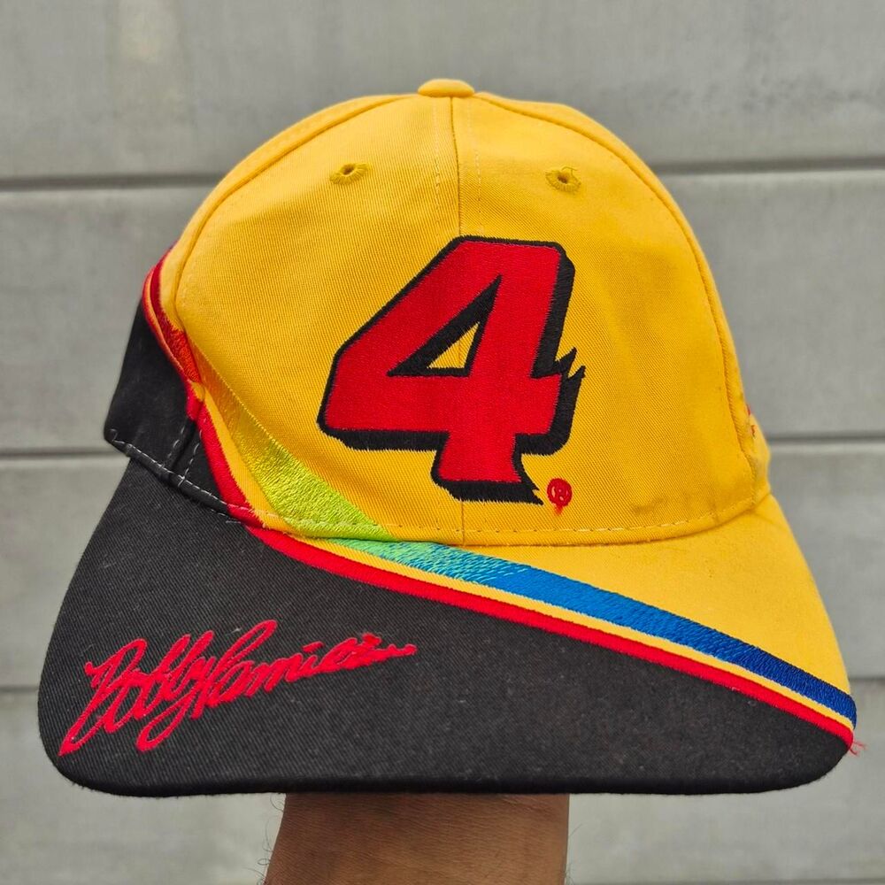 Chase-authentics Men's Black and Yellow Hat